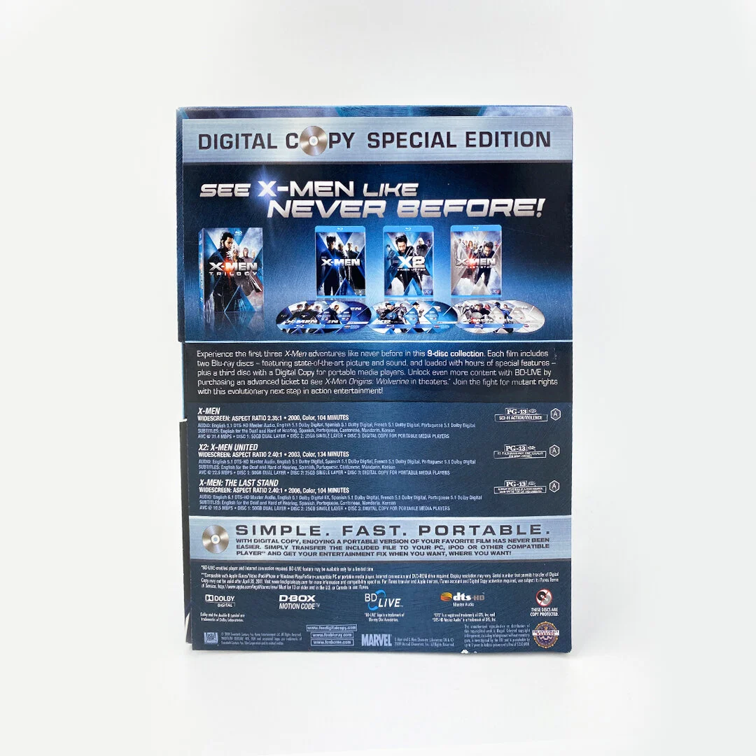 X-Men Trilogy (X-Men / X2: X-Men United / X-Men: The Last Stand